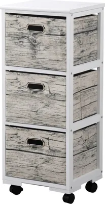 Produktbild von KESPER 14276 Regal mit 3 Boxen, 32 x 31 x 78/82 cm