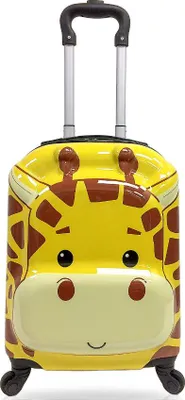 Produktbild von Kinderkoffer TUCCI 3D Gaffie Giraffe - gelb