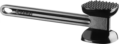 Zdjęcie produktu dla Tłuczek do mięsa dwustronny XL 300 x 80 x 80 mm - czarny