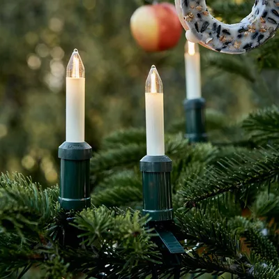 Produktbild von Lichterkette Weihnachtsbaum LED Filament, außen 30 teilig,  Germany, Schaftkerzen 845563