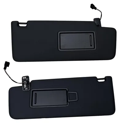 Image de Prolongateur de pare-soleil pour voiture - Protection contre l'éblouissement - Noir