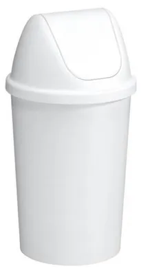 Produktbild von Twinga Abfalleimer - 45 Liter, Kunststoff, Weiß