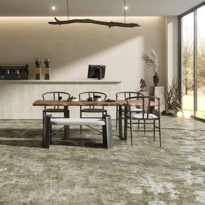 Image de CASA39 Grès cérame effet béton Vert 50 x 100 cm Aparici Rug