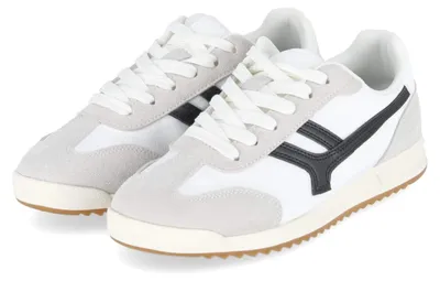 Zdjęcie produktu dla Buty sportowe damskie Palado, model Low, kolor biały, wykonane z materiałów syntetycznych, skóry i tekstylnych, rozmiar: 41