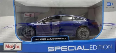Produktbild von MAISTO Mercedes-Benz EQS 2022 blau 32902