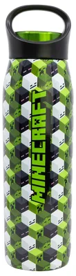 Zdjęcie produktu dla Butelka na wodę 665 ml, stal nierdzewna, Minecraft, Iconicmono, termobutelka