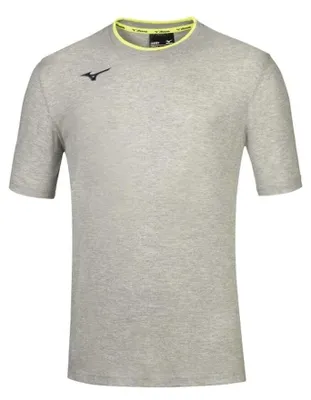 Produktbild von MIZUNO Mizuno Herren-T-Shirt / Hellgrau/Fluogelb/S