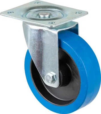 Image de BS ROLLEN Roulette pivotante (Ø roue 160 mm capacité de charge 300 kg / plastique) - L400.B61.160