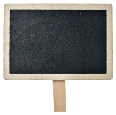 Produktbild von Clayre & Eef Kreidetafel 8x2x8 cm Schwarz Holz