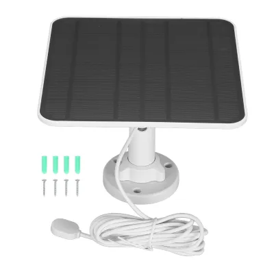 Produktbild von 12-W-Solarpanel-Ladegerät, IP65, wasserdicht, magnetische Aufladung, Sicherheitskamera, Solarstromversorgung für Arlo Pro 3, Pro 4, Ultra 2, Go 2