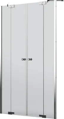 Obrázek produktu pro Sprchové dveře do niky Jungborn SETTE 150 cm barva rámu chrom dekor skla čiré sklo