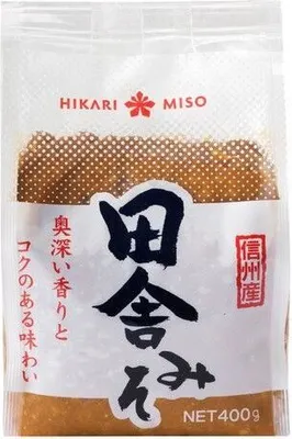 A package of miso paste.