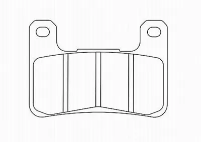 Produktbild von FERODO RACING Bremsbeläge Satz Vorne Bremsklötze FDB2178ST
