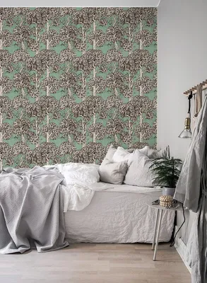 Produktbild von Coloray Fototapete 152x104 cm Latextapete Magicstick - Verzauberte Bäume Waldweinlese Wald Bäume Natur