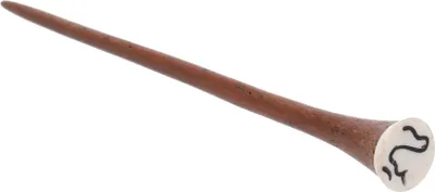 Produktbild von Holz Haarspange, Haarnadel mit Muschel - Modell 8, Braun, Holz,Muscheln, Haarspangen, Haarschmuck