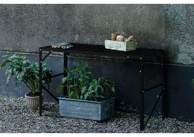 Produktbild von Tisch Halls Standalone 121 x 52 cm schwarz