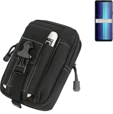 Produktbild von K-S-Trade Gürtel Tasche kompatibel mit Oukitel WP10 Gürteltasche Holster Schutz Hülle Handy Hülle Smartphone outdoor Handy-Hülle schwarz