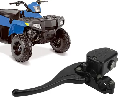 Image de Levier de frein avant principal, remplacement en alliage d'acier pour Polaris ATV, guidon 7/8 pouces gauche