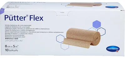 Produktbild von Pütter Flex Binde 8cmx5m, 10 St BIN