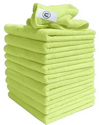 Produktbild von Famanu Mikrofasertücher Gelb - 10 Stück - 40x40 cm