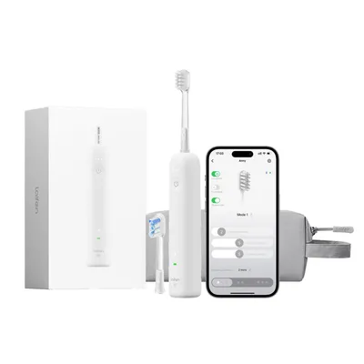 Produktbild von Laifen Wave Spezial Elektrische Zahnbürste mit 2 Bürstenköpfe und Reisetasche