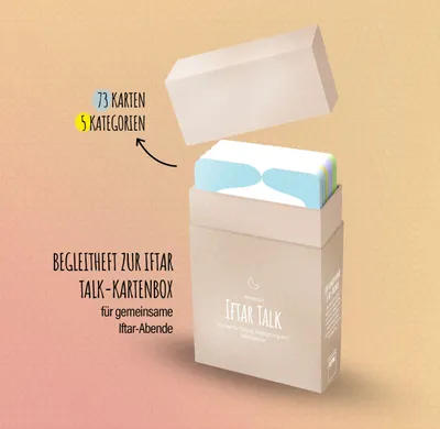 Produktbild von Iftar Talk Gesprächsspiel zum Ramadan – für gemeinsame Gespräche und Begegnungen