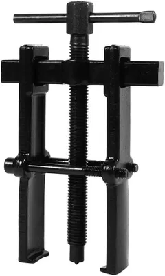 Productafbeelding van Lagertrekker 2 klauwen - Parallelle trekker Handgereedschap - Onderdelen demonteren - Verstelbare klemdiepte - 55 x 90 mm - Zwart