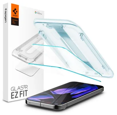Zdjęcie produktu dla Spigen GLAS.tR EZ Fit, Google, Google Pixel 9 (2024), Google Pixel 9 Pro (2024), Odporny na kurz, Odporny na zadrapania, Przezroczysty, 2 szt.