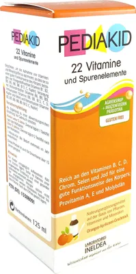 Produktbild von Pediakid - 22 Vitamines, 125 ml SIR