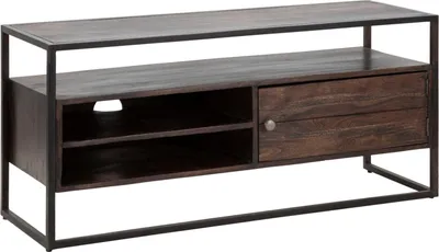 Zdjęcie produktu dla FURNLUX Kredens Burn Brown 120cm / Kolor główny: brązowy / Wymiary: 120 x 55 x 40 cm
