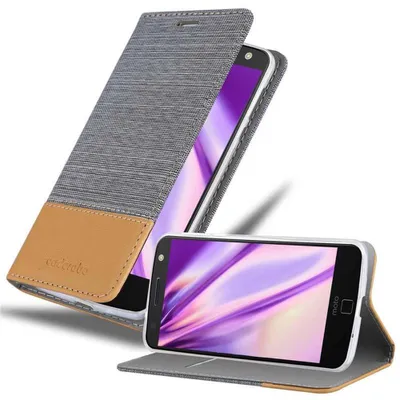 Zdjęcie produktu dla Cadorabo DE-114271, Motorola, Motorola MOTO Z, Szary