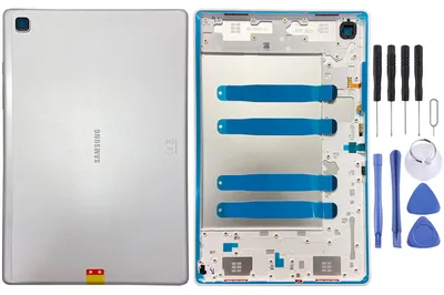 Produktbild von Samsung Akku Deckel Batterie Cover Galaxy Tab A7 T500 WIFI GH81-19737A Silber