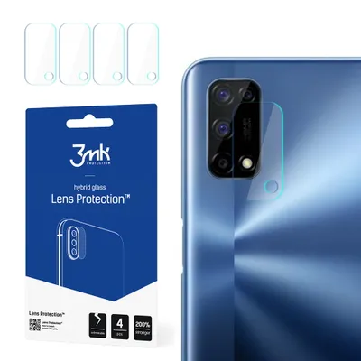 Produktbild von 3mk Hybridglas Lens Protection für Realme 7 5G Kamera Objektiv Kameralinse 0,16mm 6H (4 Stück)