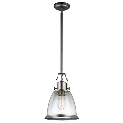 Produktbild von Elstead Hobson Hängeleuchte E27 36cm Satiniertes Nickel
