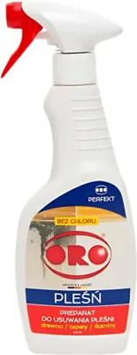 Zdjęcie produktu dla PŁYN DO CZYSZCZENIA PLEŚNI ORO 500ML BEZ CHLORU Skuteczne Usuwanie Pleśni