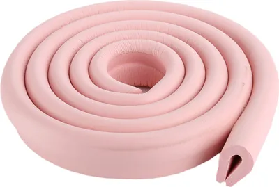Produktbild von 2 Meter U-Typ Glastisch Edge Guard Baby Kleinkind Protector Verdicken Protictive Soft ungiftigen Streifen, Pink