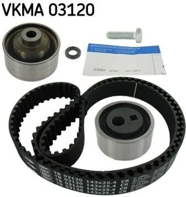 Produktbild von SKF VKMA 03120 Zahnriemensatz passend für PEUGEOT 106 I (1A, 1C) 143-Zähne