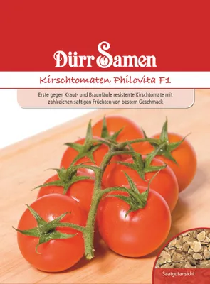 Artikelbild 1 von 'Kirschtomate Philovita F1' aus der Kategorie Kirschtomatensamen
