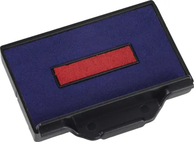 Productafbeelding van trodat Ersatzstempelkissen 6/53/2, blau/rot, Doppelpack