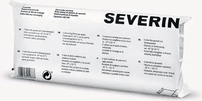Produktbild von SEVERIN Ersatzfolie ZU 3608 3 Rollen à 10m Breite 28,5 cm ZU 3608 aus Kunststoff, transparent