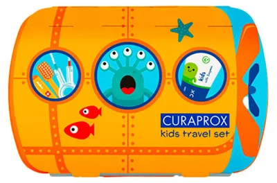 Productafbeelding van CURAPROX 73360801 CURAPROX Zahnbürste KIDS Travel-Set, 1 Set