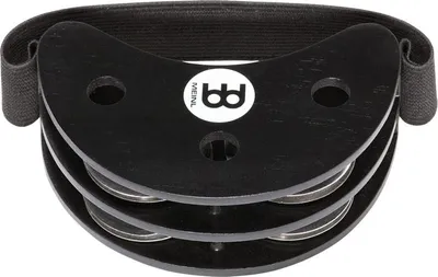 Produktbild von Meinl Foot Tambourine FJS2S-BK - Tambourine