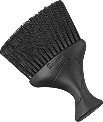 Produktbild von DENMAN Nackenwedel D78 Schwarz mit ergonomischem Griff und Nylonborsten zur Schnitthaarentfernung