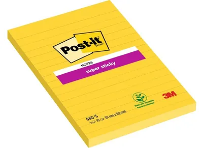 Obrázok produktu pre Post-it Haftnotizen Super Sticky Notes, 102x152 mm