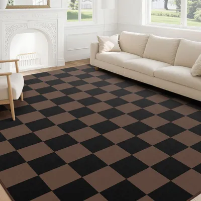 Zdjęcie produktu dla Miękki, zmywalny dywan 200x300 cm w romby