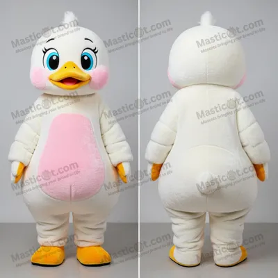 Produktbild von Schneewittchen-Rundlicher MASTICOT Gänsejunges-Maskottchen