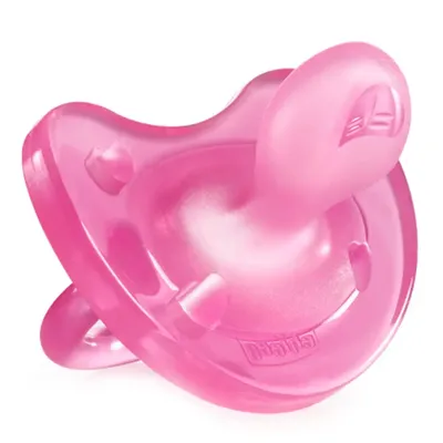 Produktbild von Chicco Physio Soft Schnuller Silikon Rose 0-6m+ 1 Einheiten