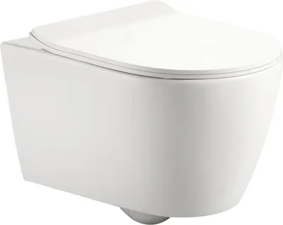 Zdjęcie produktu dla Beitz & Walz AqvaCeramica WC naścienne bezrantowe 520 x 360 mm - biały -