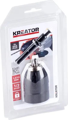 Obrázok produktu pre Presné rýchloupínacie skľučovadlo SDS plus bezkľúčový zámok upínacej sily - 1,5-13 mm 1/2-20UNF SDS plus funkcia zámku upínacieho kľúča