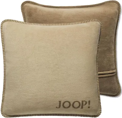 Produktbild von JOOP! Kissen Uni Doubleface Macchiato-Cashew